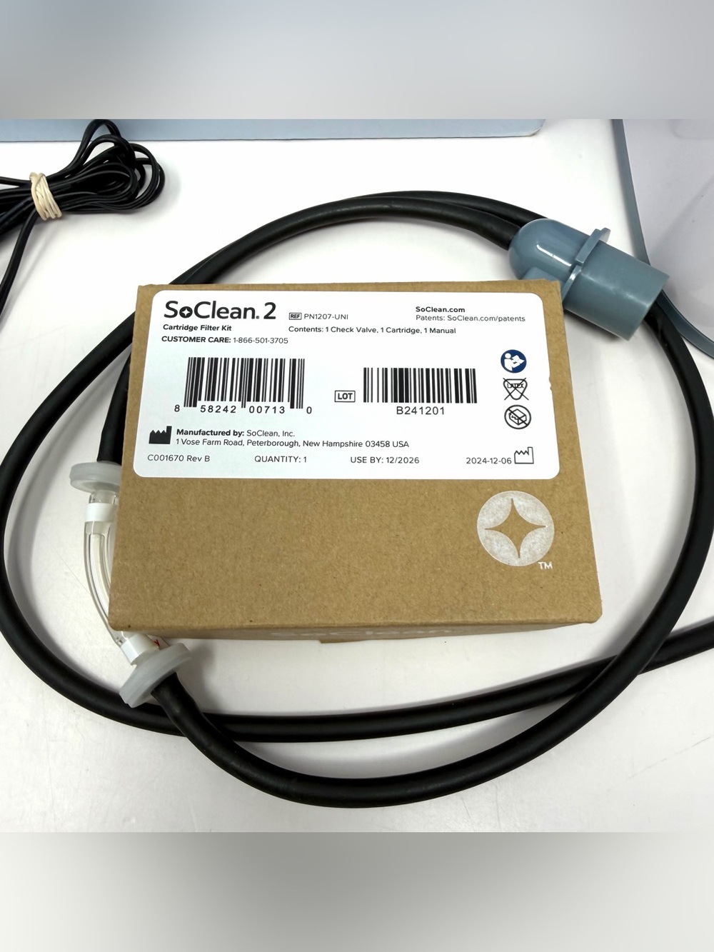 SoClean 2 Cleaner & Sanitizer Machine SC1200 Excellent In Box NEW Filter Kit. - Picture 15 of 16